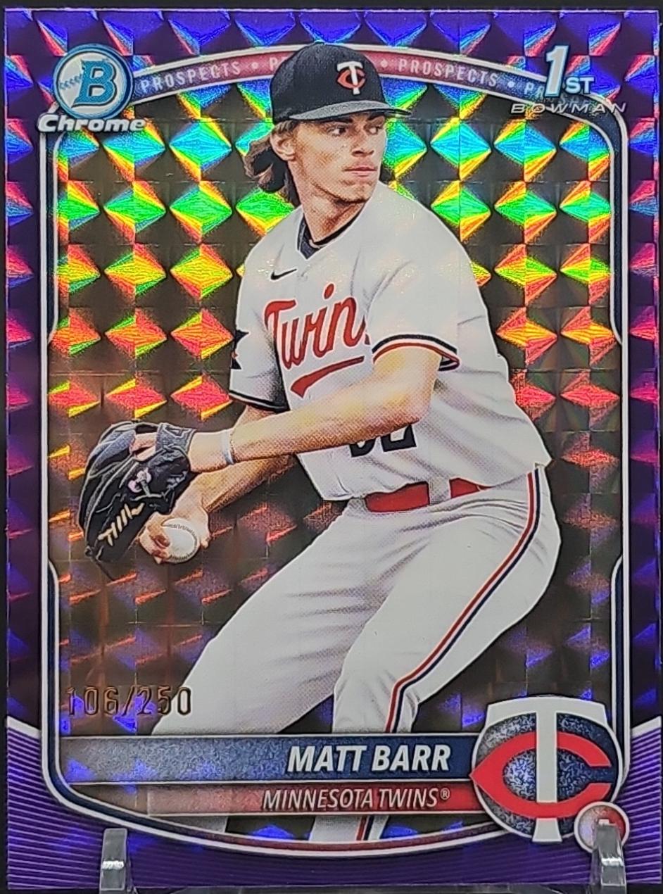 Matt Barr [Purple Geometric] #BDC-154
