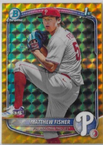 Matthew Fisher [Gold Geometric] #BDC-106