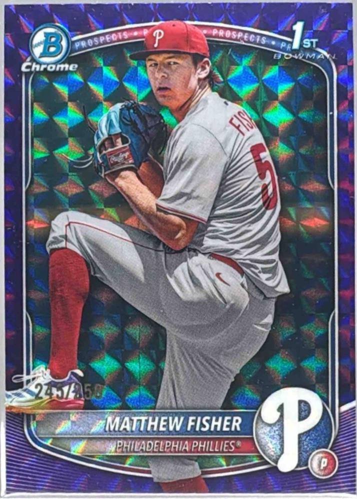 Matthew Fisher [Purple Geometric] #BDC-106