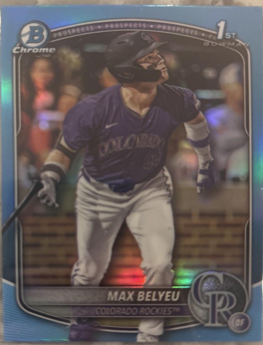 Max Belyeu [Sky Blue Refractor] #BDC-5