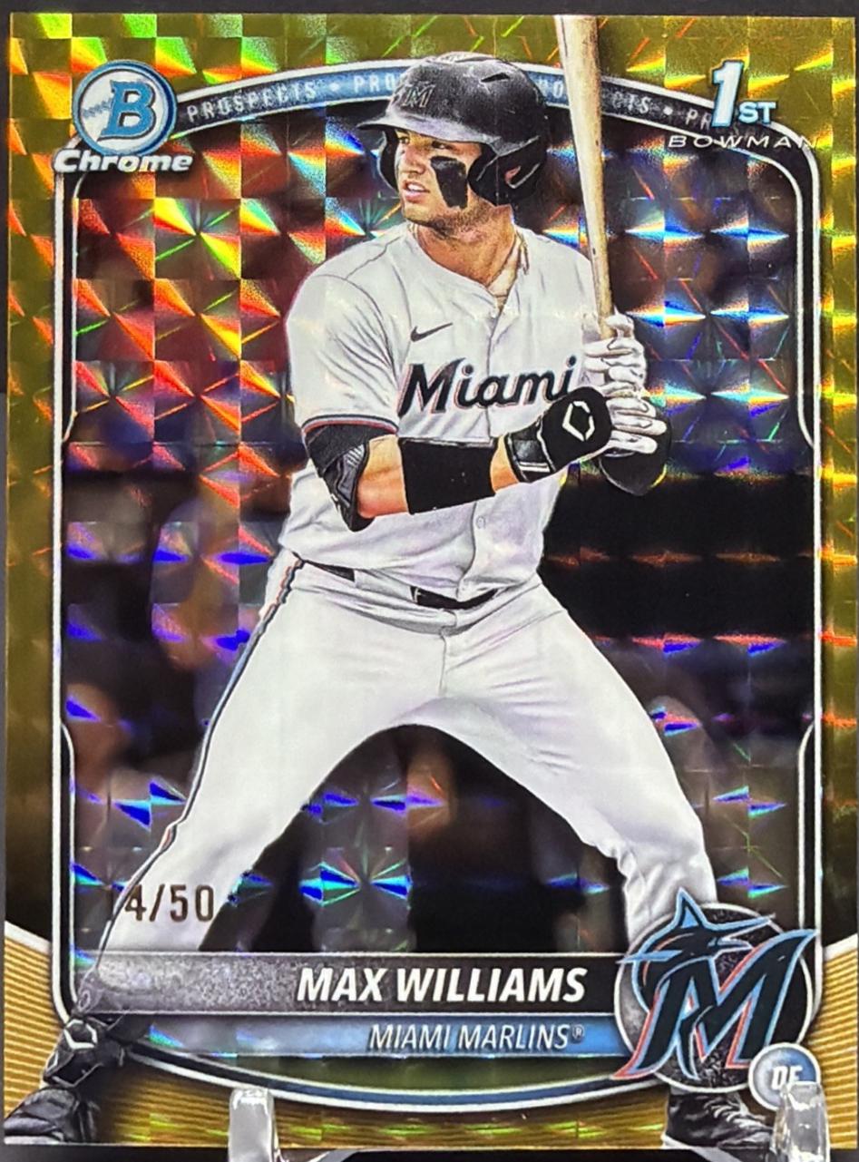 Max Williams [Gold Geometric] #BDC-68