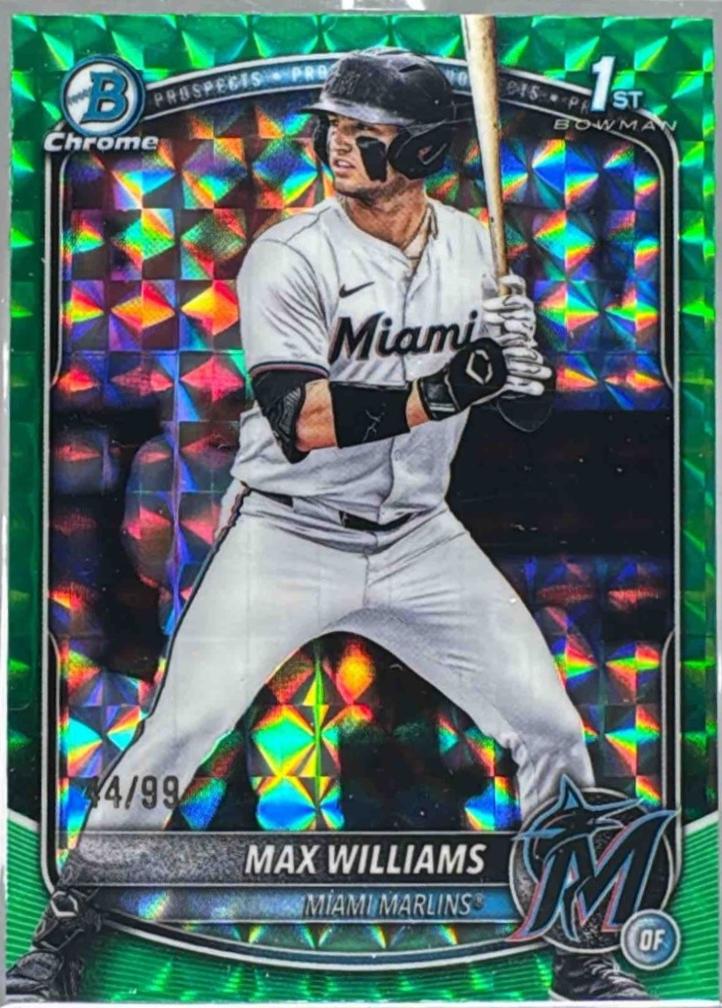 Max Williams [Green Geometric] #BDC-68