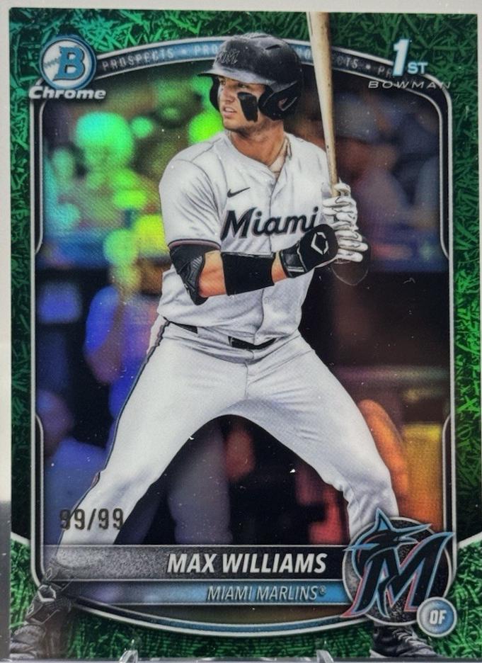 Max Williams [Green Grass Refractor] #BDC-68