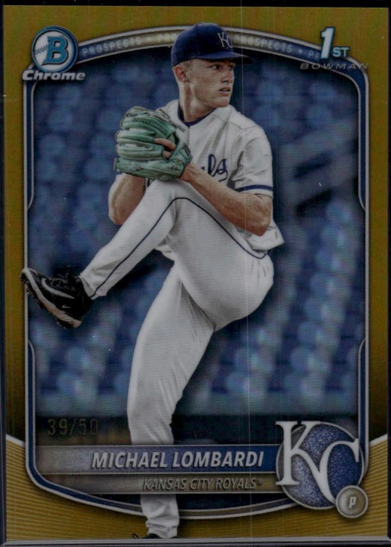 Michael Lombardi [Gold Refractor] #BDC-118
