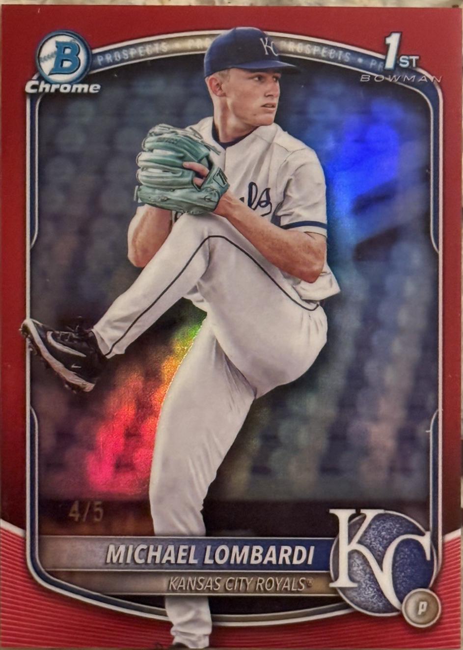 Michael Lombardi [Red Refractor] #BDC-118