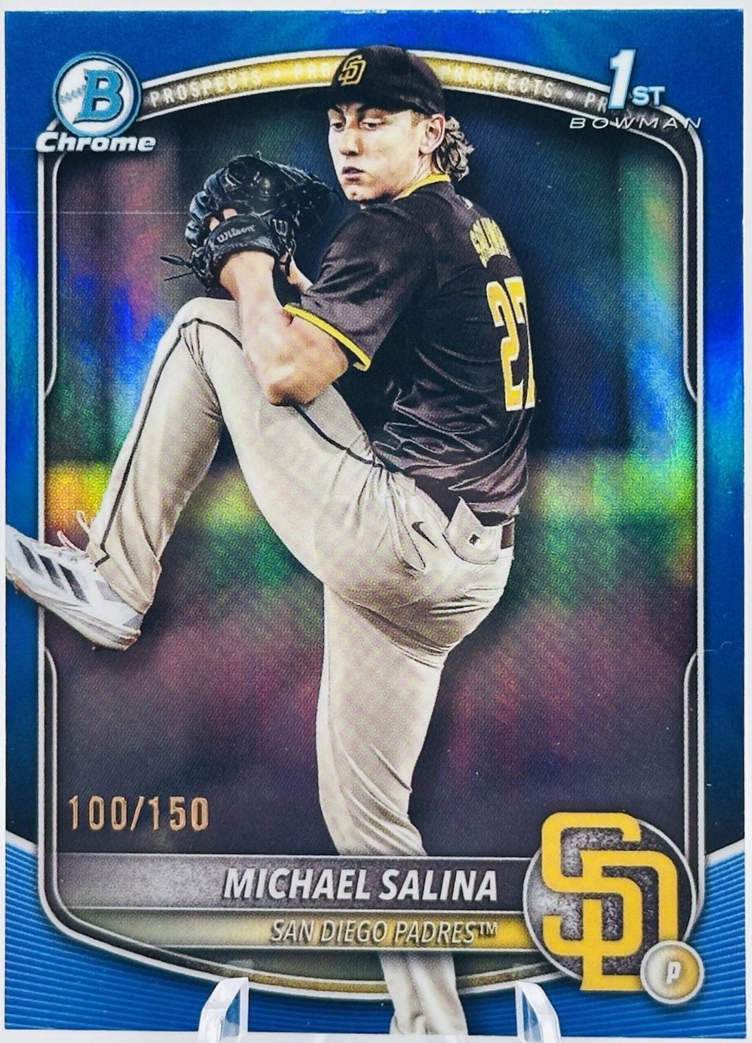 Michael Salina [Blue Refractor] #BDC-76