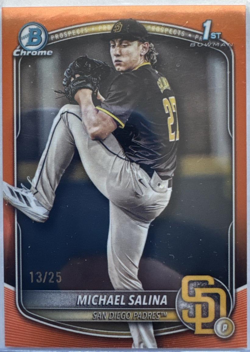 Michael Salina [Orange Refractor] #BDC-76