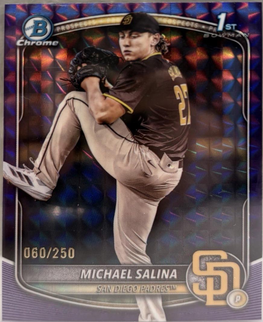 Michael Salina [Purple Geometric] #BDC-76