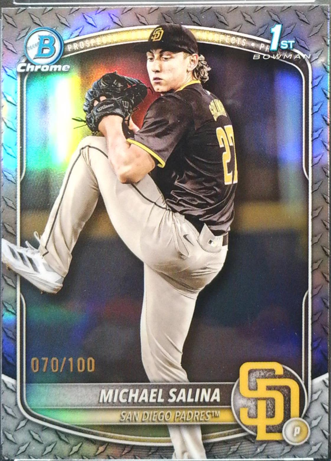 Michael Salina [Steel Metal Refractor] #BDC-76