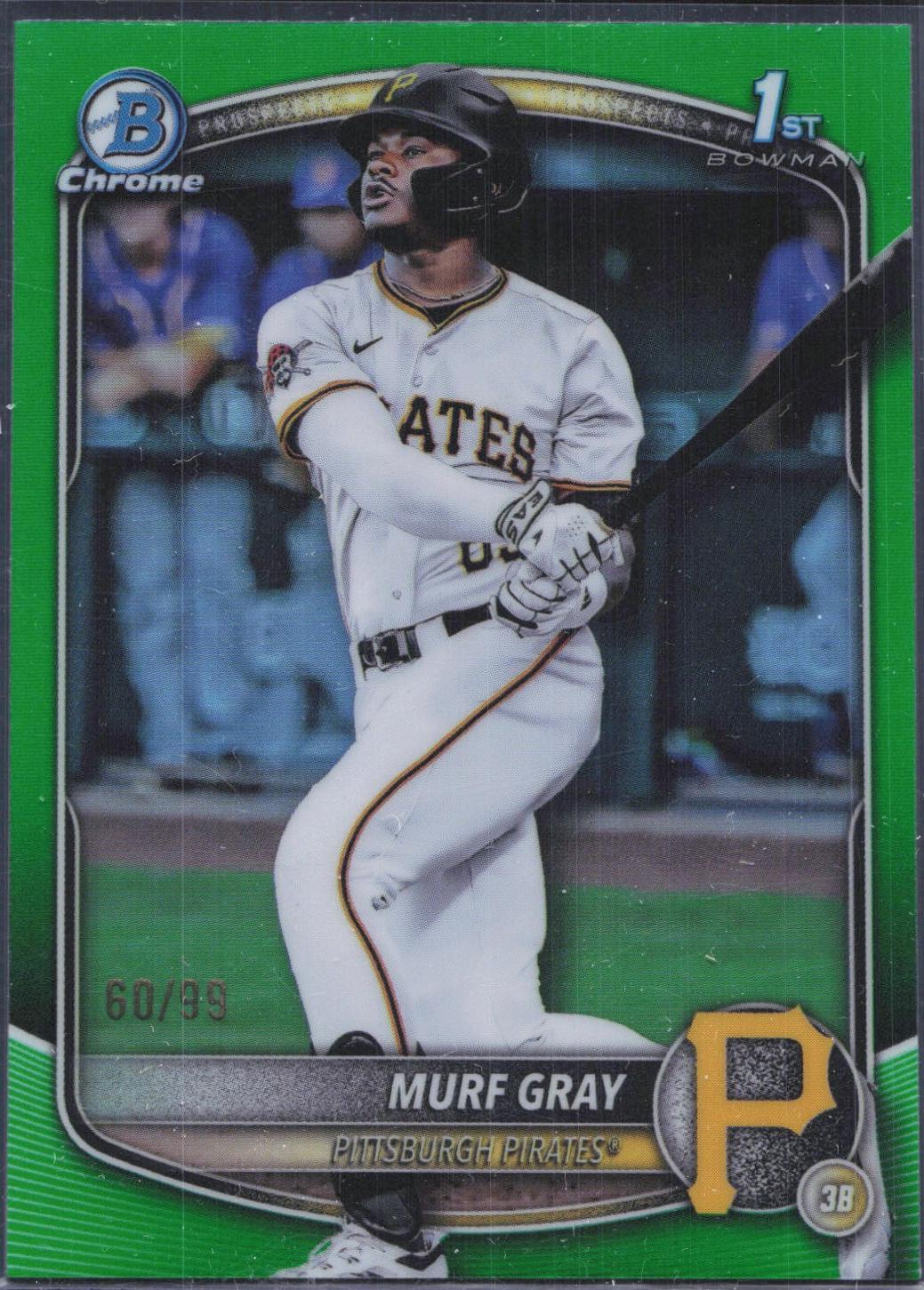 Murf Gray [Green Refractor] #BDC-108