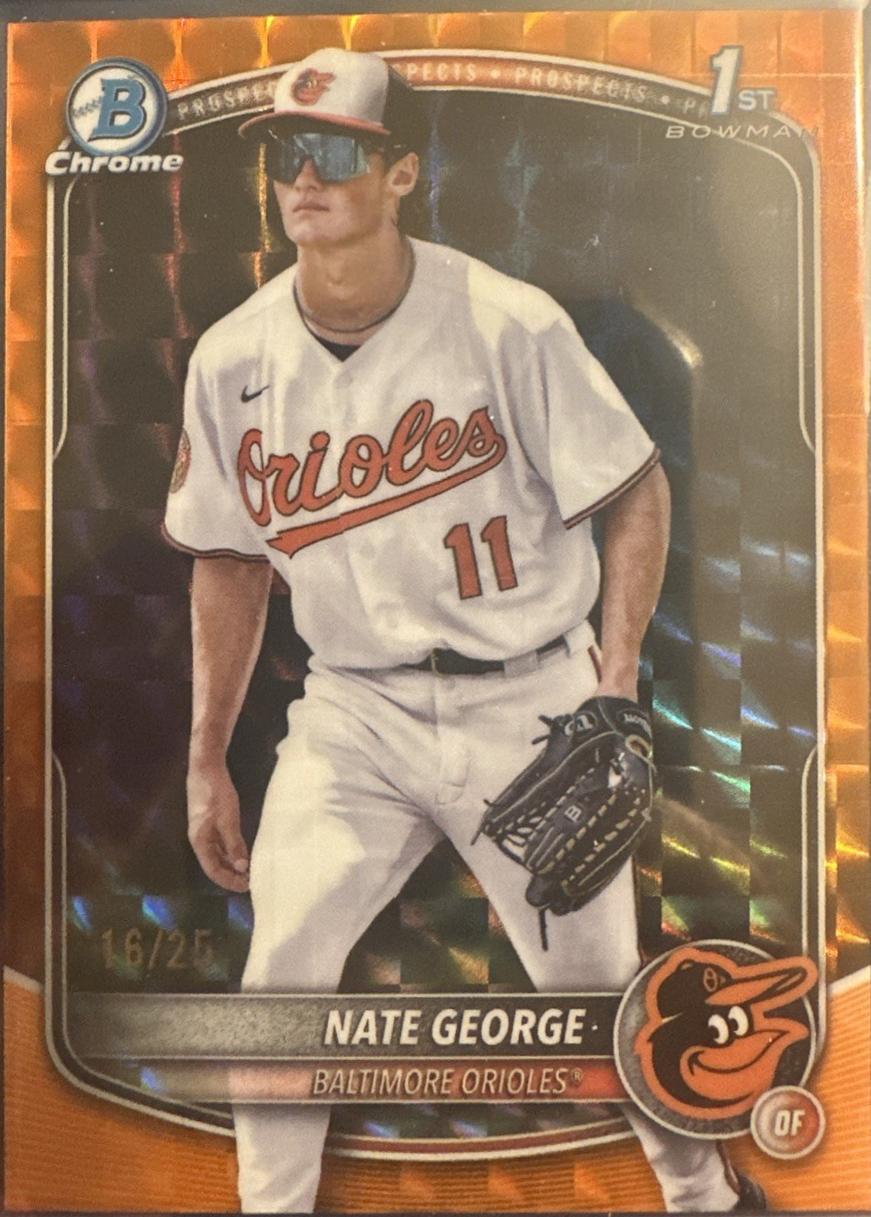 Nate George [Orange Geometric] #BDC-113