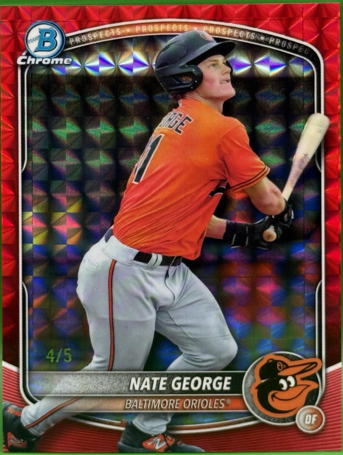Nate George [Red Geometric] #BDC-113