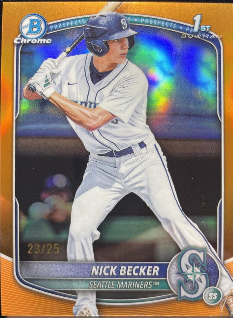 Nick Becker [Orange Refractor] #BDC-100