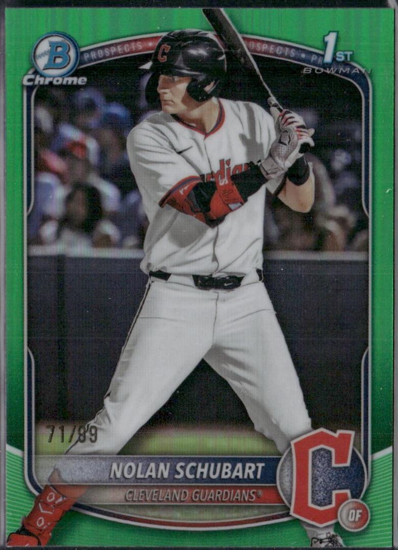 Nolan Schubart [Green Refractor] #BDC-192