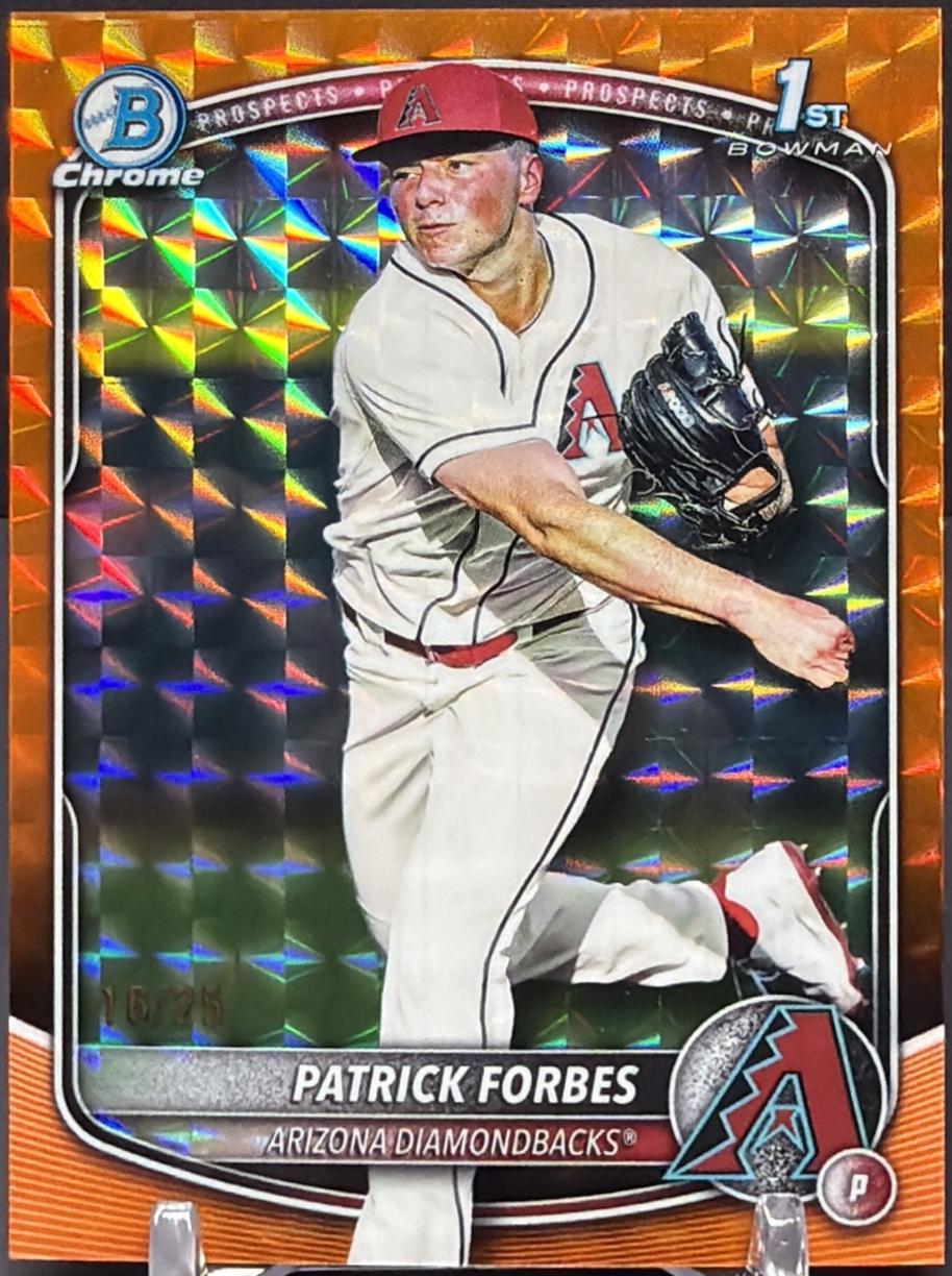 Patrick Forbes [Orange Geometric] #BDC-89
