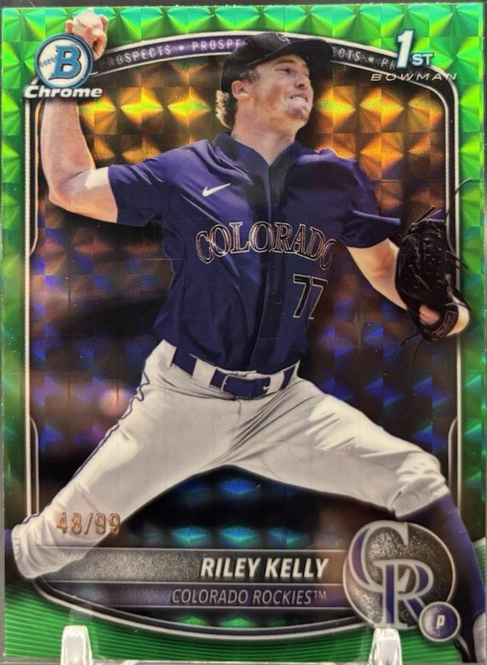 Riley Kelly [Green Geometric] #BDC-79