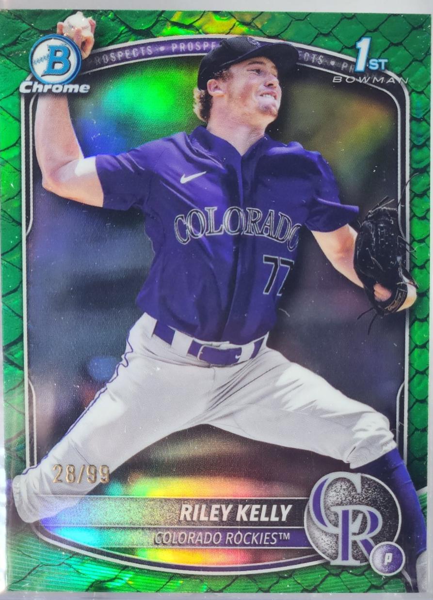 Riley Kelly [Green Reptilian Refractor] #BDC-79