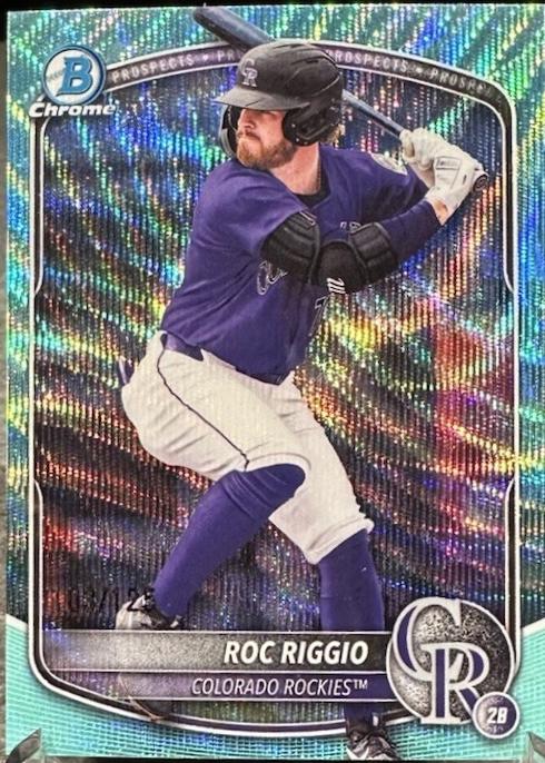 Roc Riggio [Aqua Wave Refractor] #BDC-19