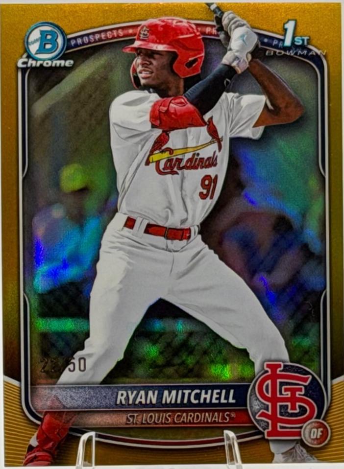 Ryan Mitchell [Gold Refractor] #BDC-77