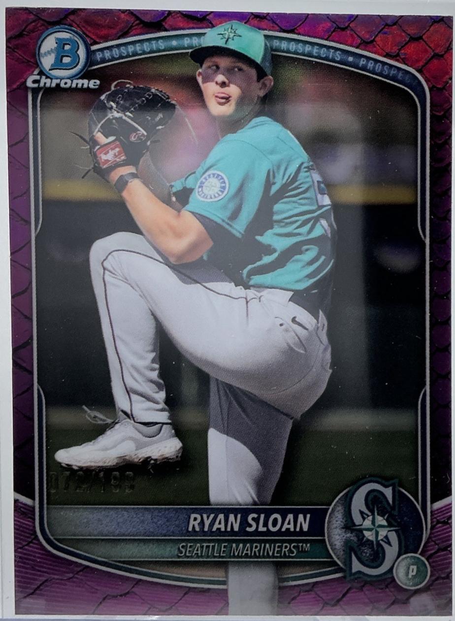 Ryan Sloan [Fuchsia Reptilian Refractor] #BDC-94