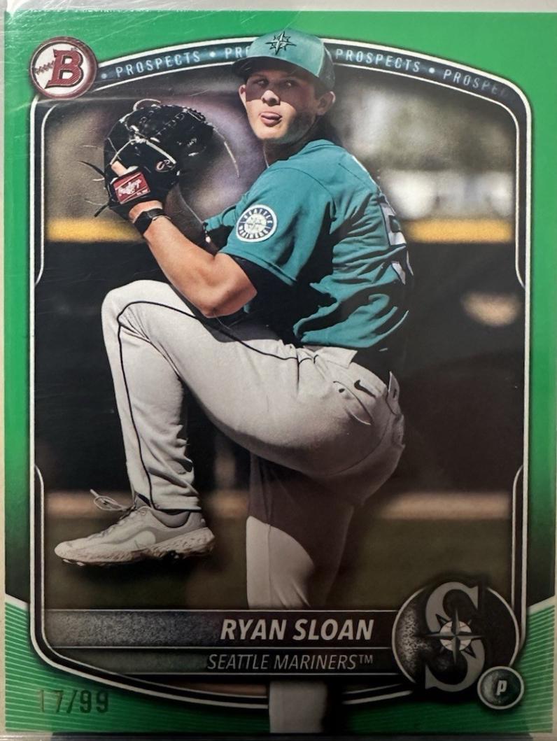 Ryan Sloan [Green Geometric] #BDC-94