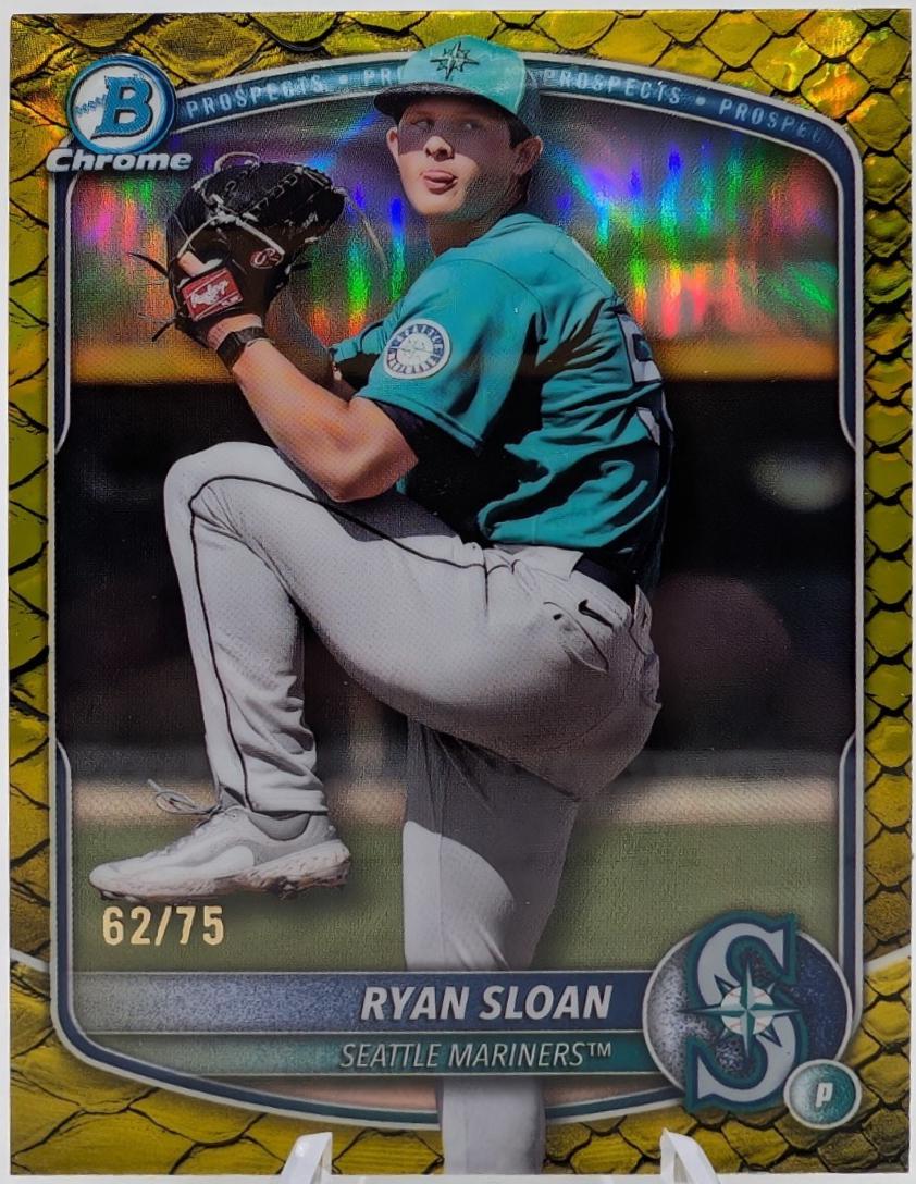 Ryan Sloan [Yellow Reptilian Refractor] #BDC-94