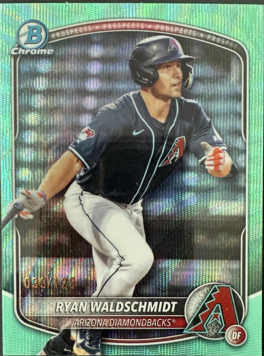 Ryan Waldschmidt [Aqua Wave Refractor] #BDC-41