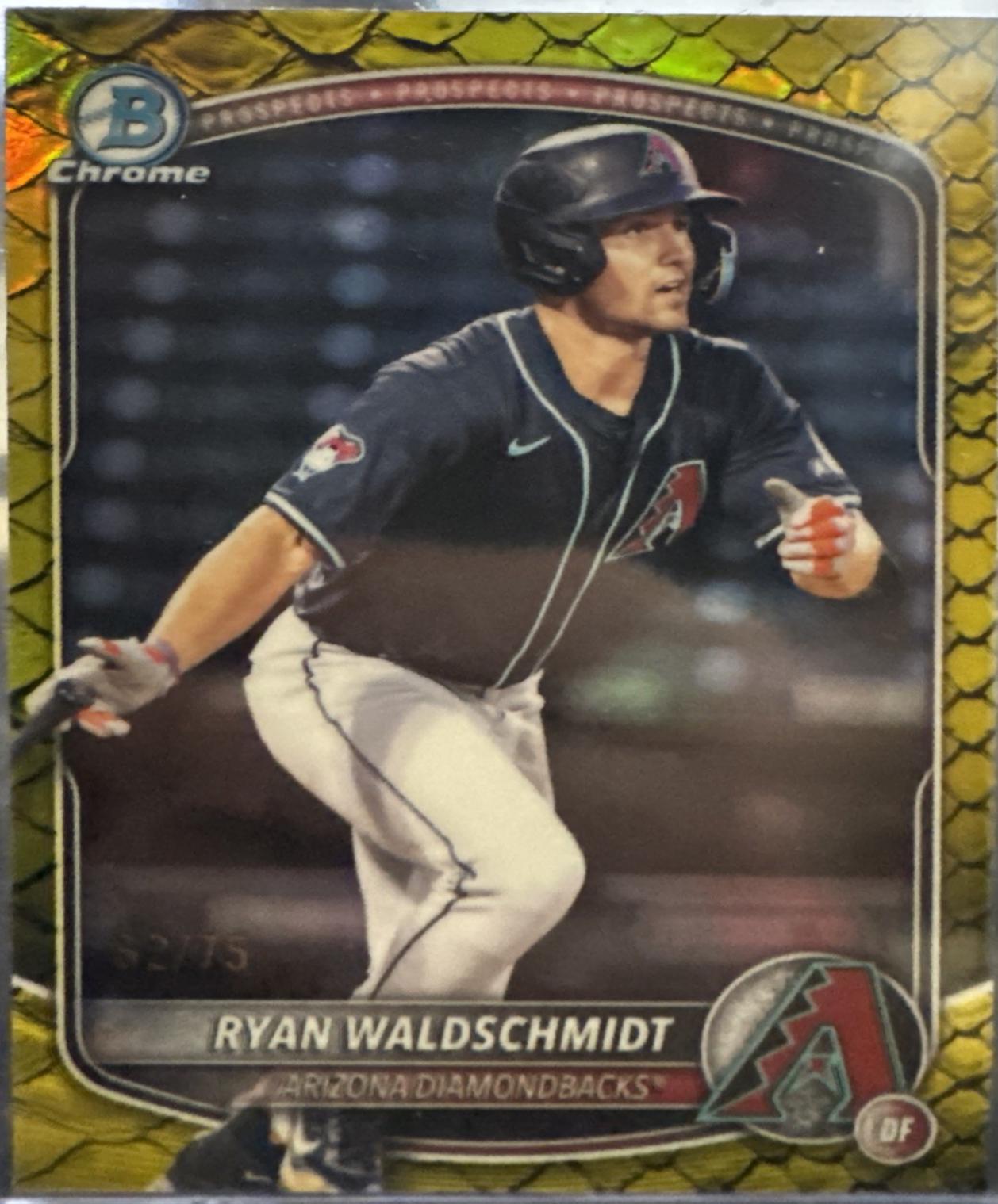 Ryan Waldschmidt [Yellow Reptilian Refractor] #BDC-41