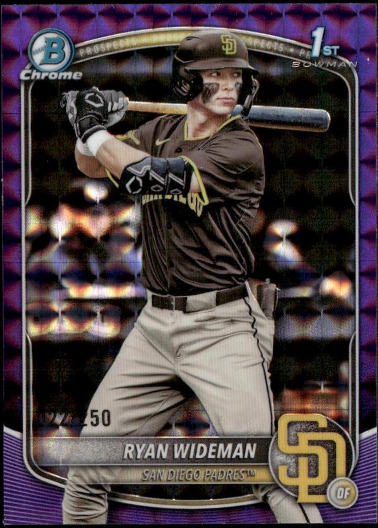 Ryan Wideman [Purple Geometric] #BDC-190