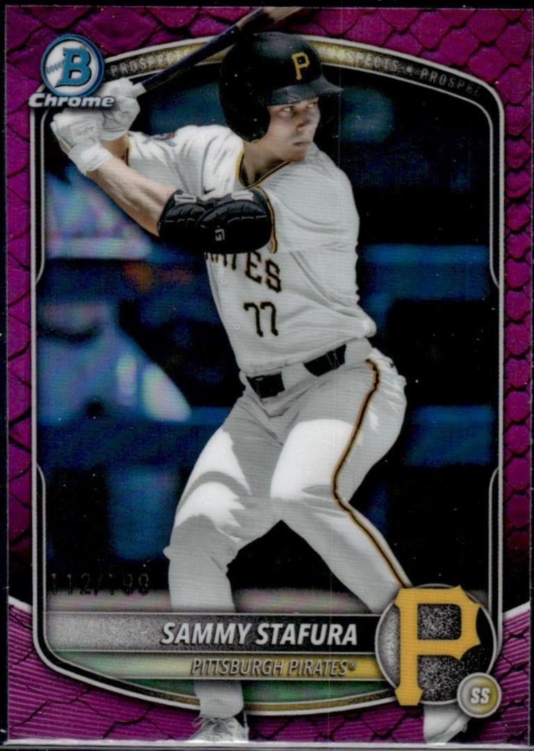 Sammy Stafura [Fuchsia Reptilian Refractor] #BDC-187