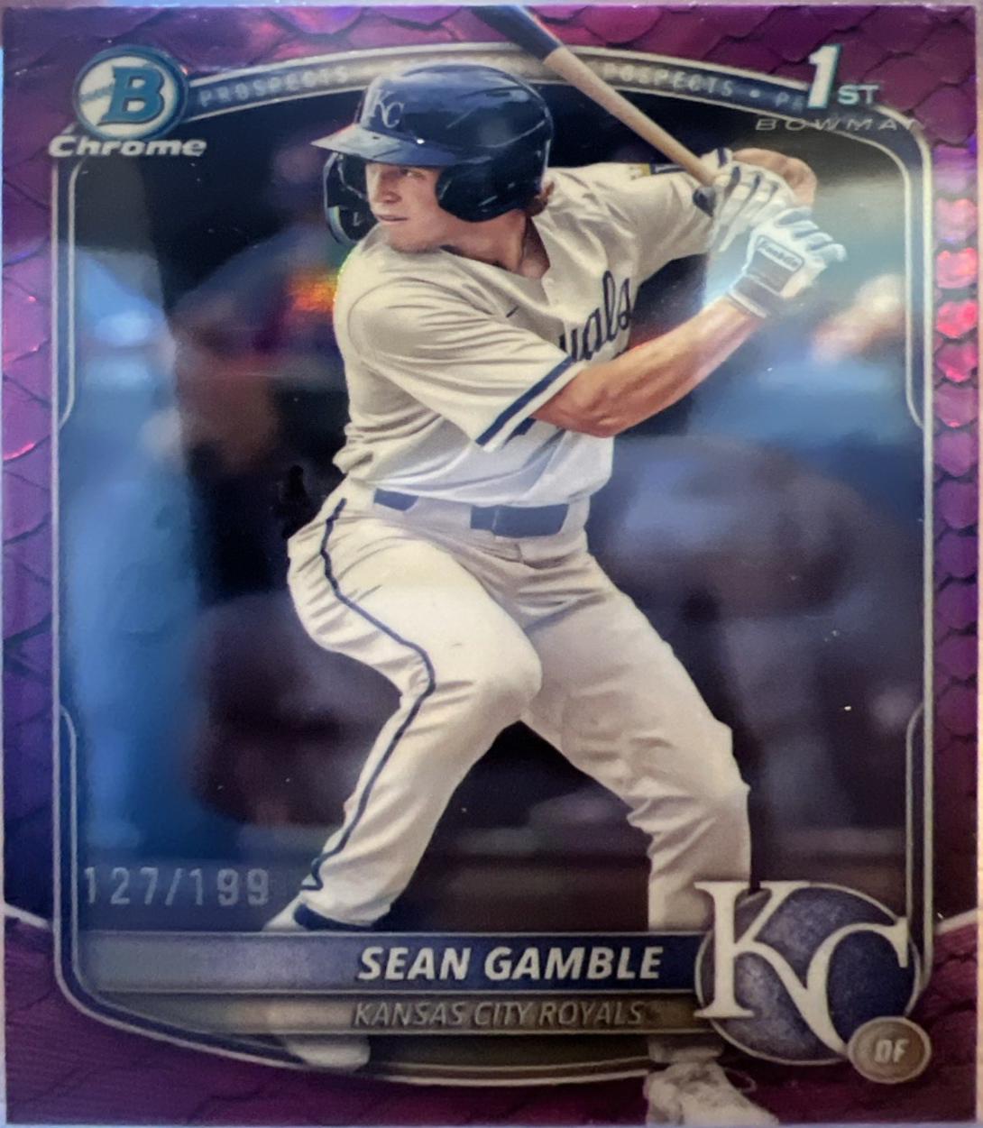 Sean Gamble [Fuchsia Reptilian Refractor] #BDC-178