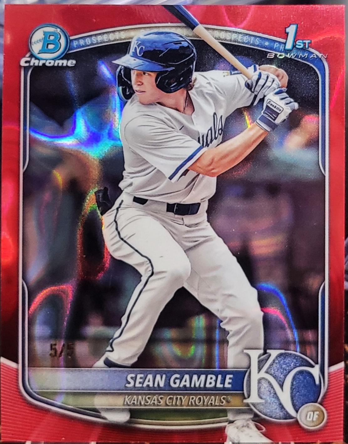 Sean Gamble [Red Lava Refractor] #BDC-178