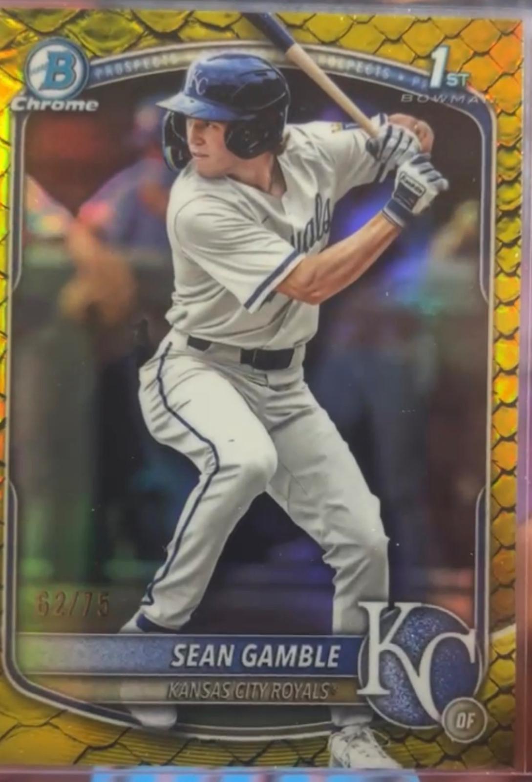 Sean Gamble [Yellow Reptilian Refractor] #BDC-178