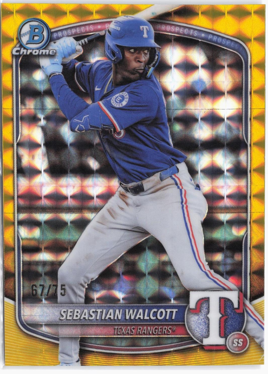 Sebastian Walcott [Yellow Geometric] #BDC-169