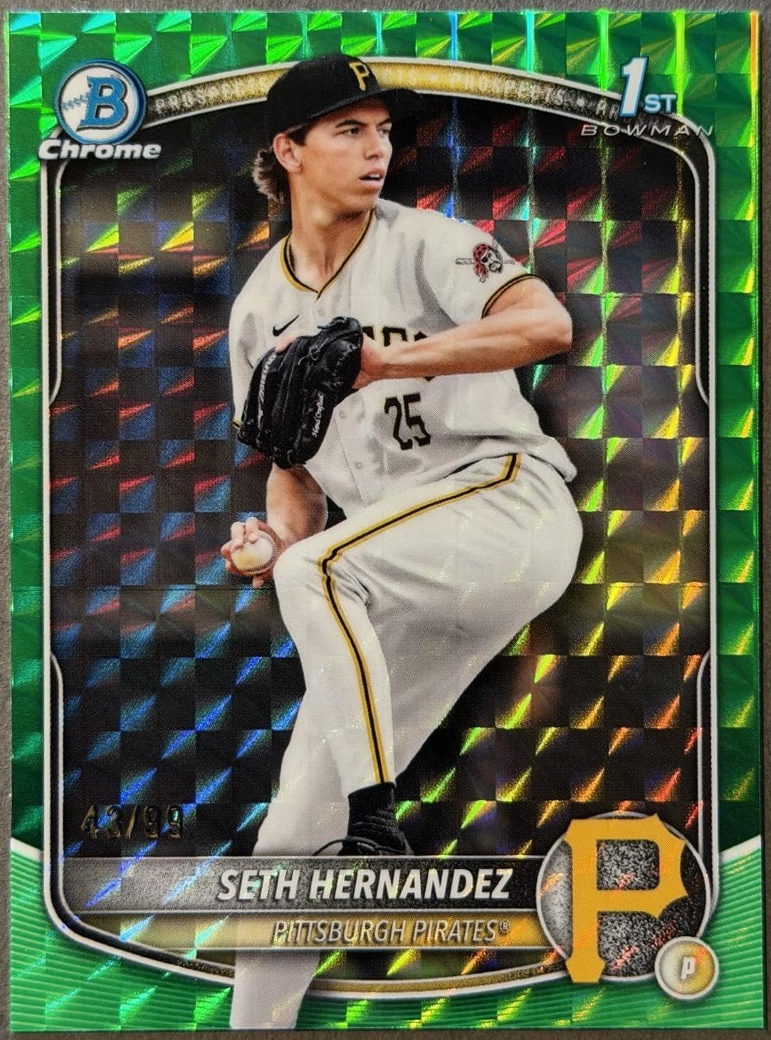 Seth Hernandez [Green Geometric] #BDC-25