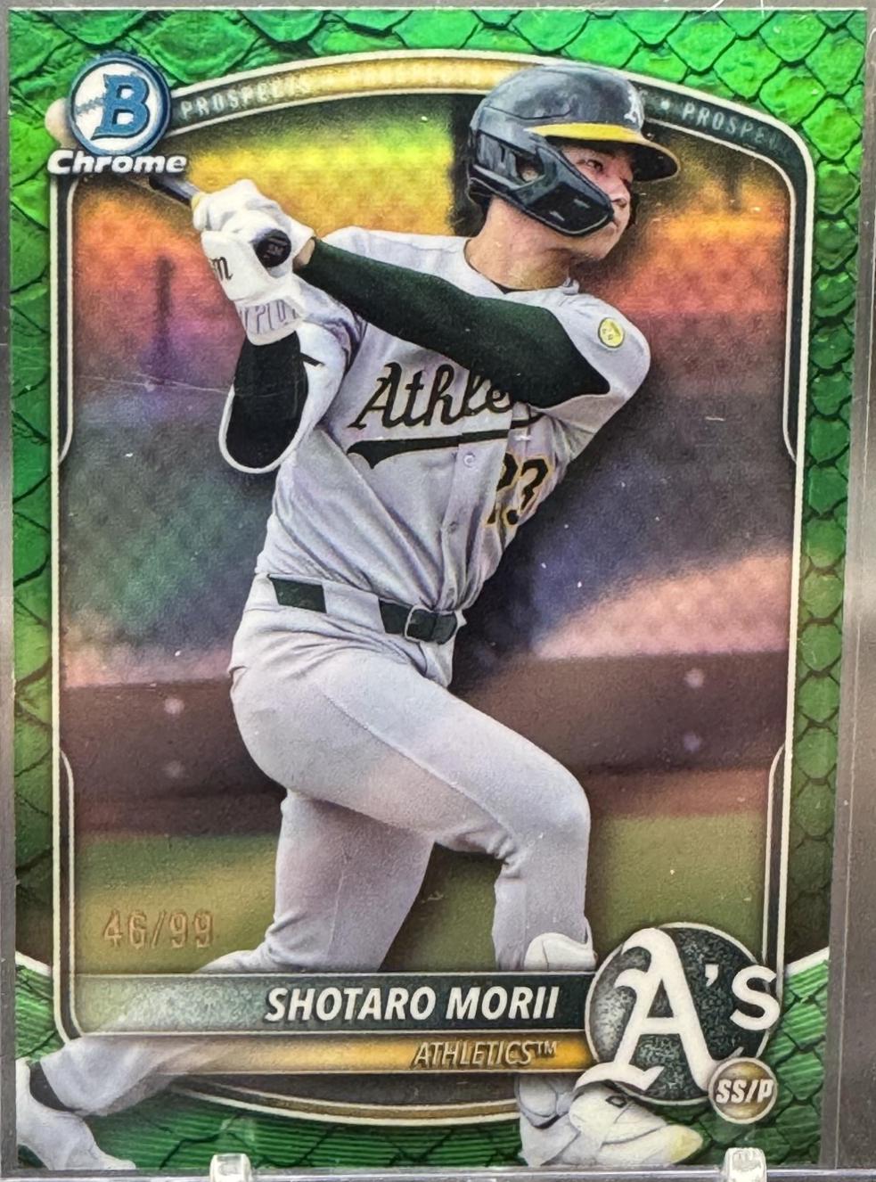 Shotaro Morii [Green Reptilian Refractor] #BDC-174