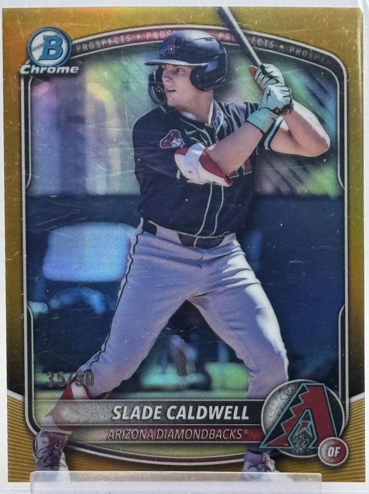 Slade Caldwell [Gold Refractor] #BDC-152
