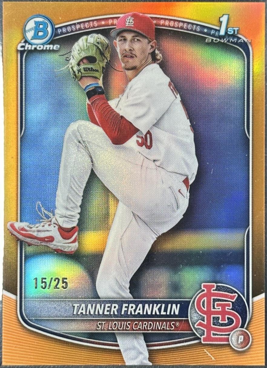 Tanner Franklin [Orange Refractor] #BDC-90
