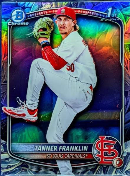 Tanner Franklin [Sunflower Seeds Refractor] #BDC-90