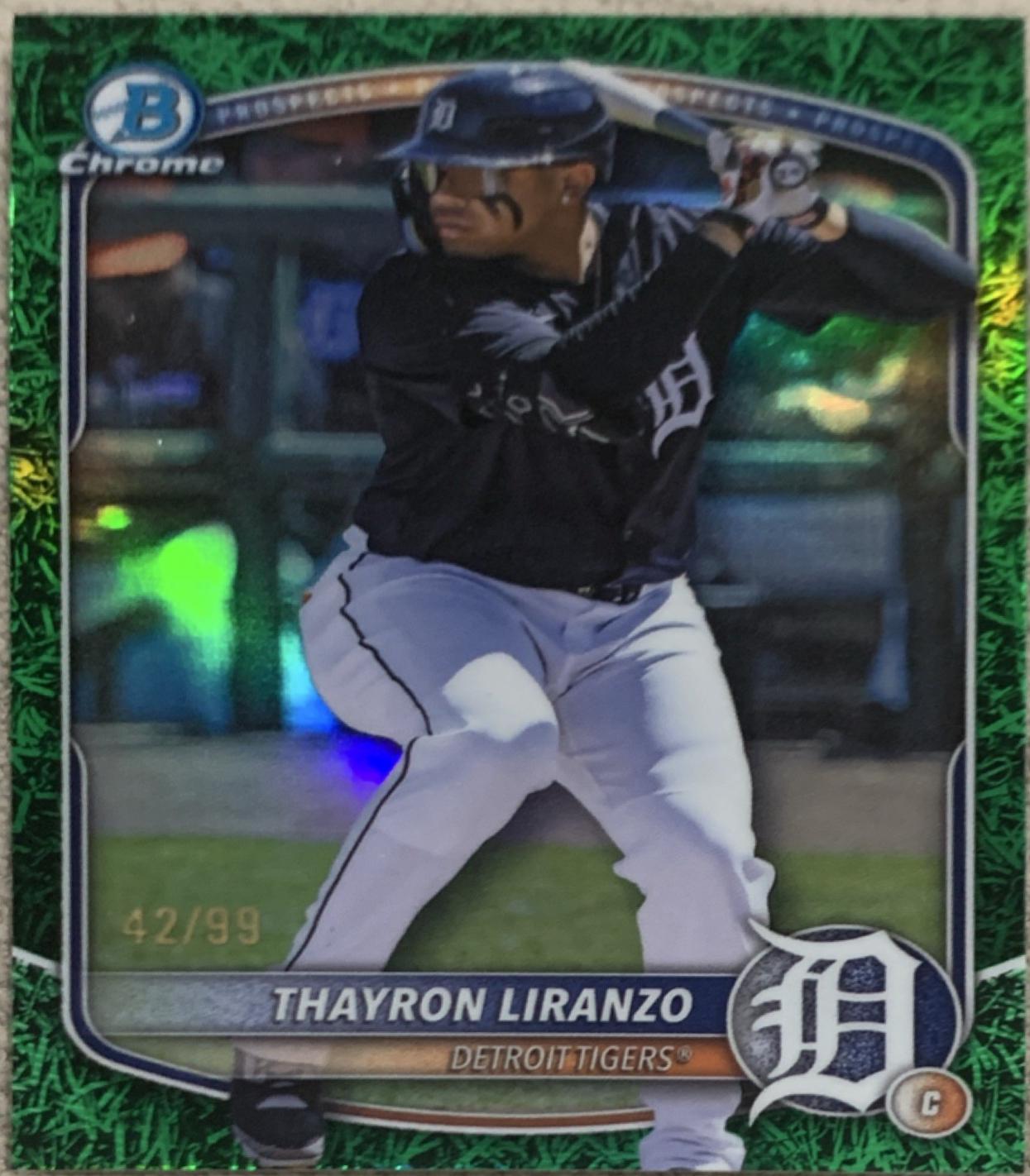 Thayron Liranzo [Green Grass Refractor] #BDC-168