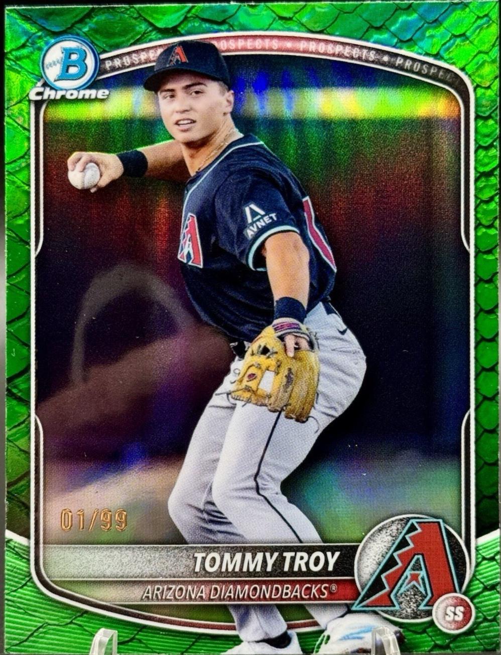Tommy Troy [Green Reptilian Refractor] #BDC-36