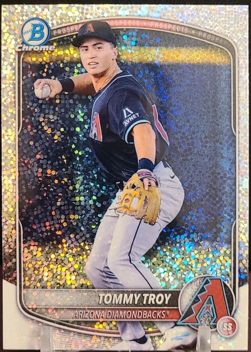 Tommy Troy [Sparkle Refractor] #BDC-36