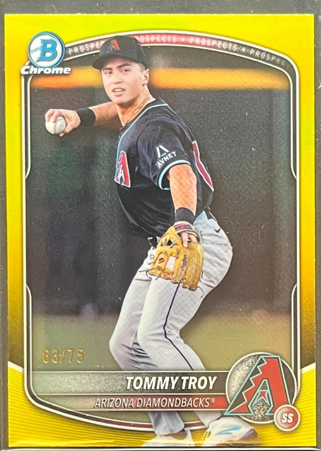 Tommy Troy [Yellow Refractor] #BDC-36