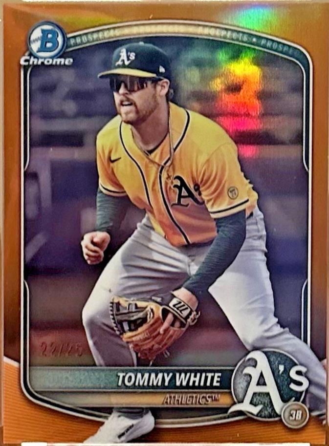 Tommy White [Orange Refractor] #BDC-88