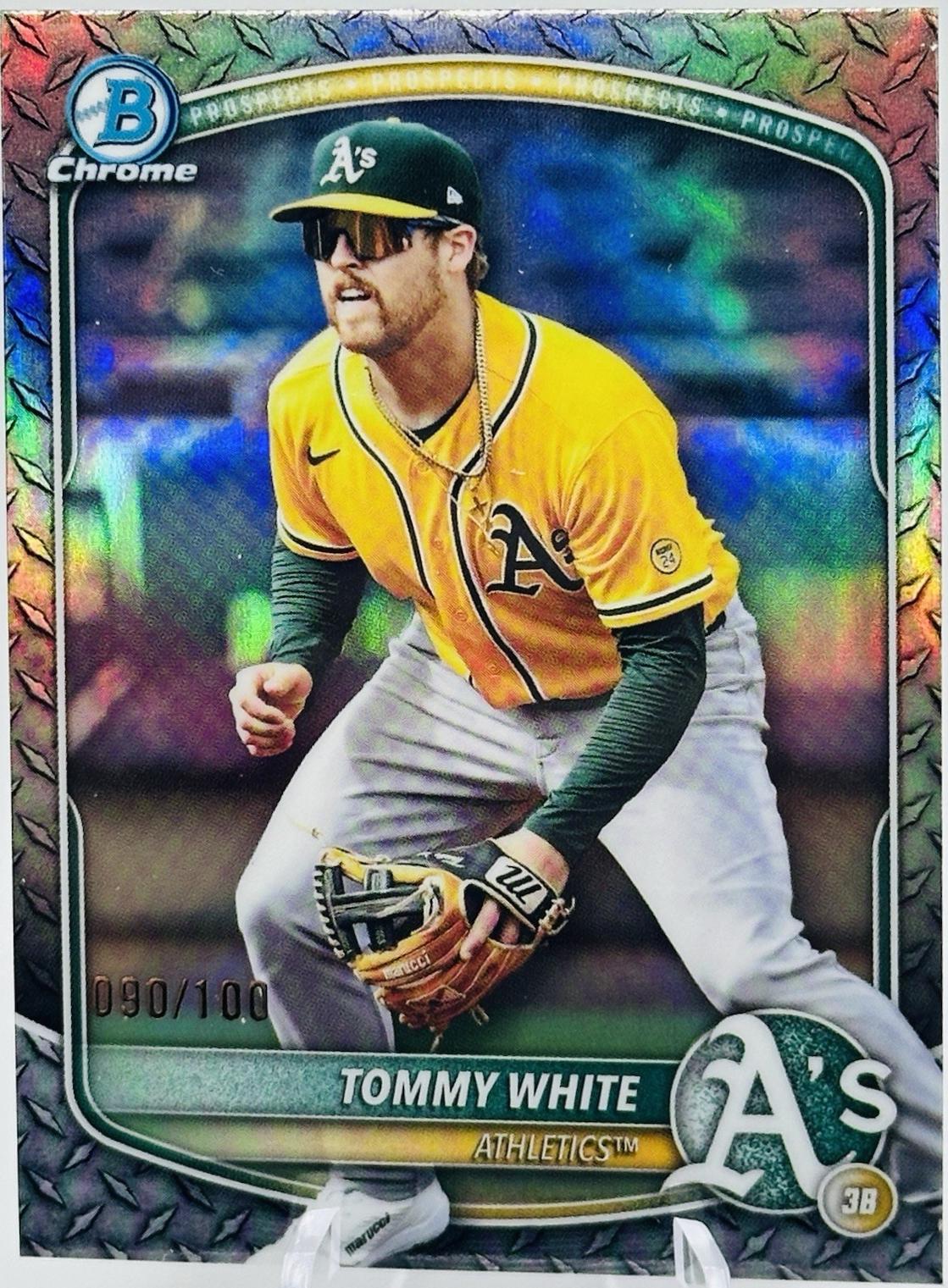 Tommy White [Steel Metal Refractor] #BDC-88