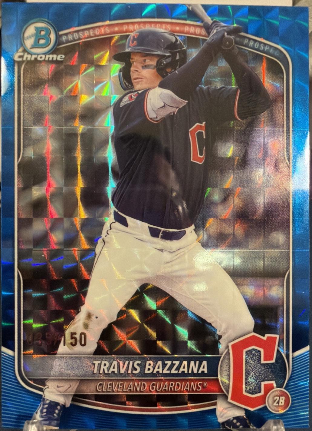 Travis Bazzana [Blue Refractor] #BDC-49