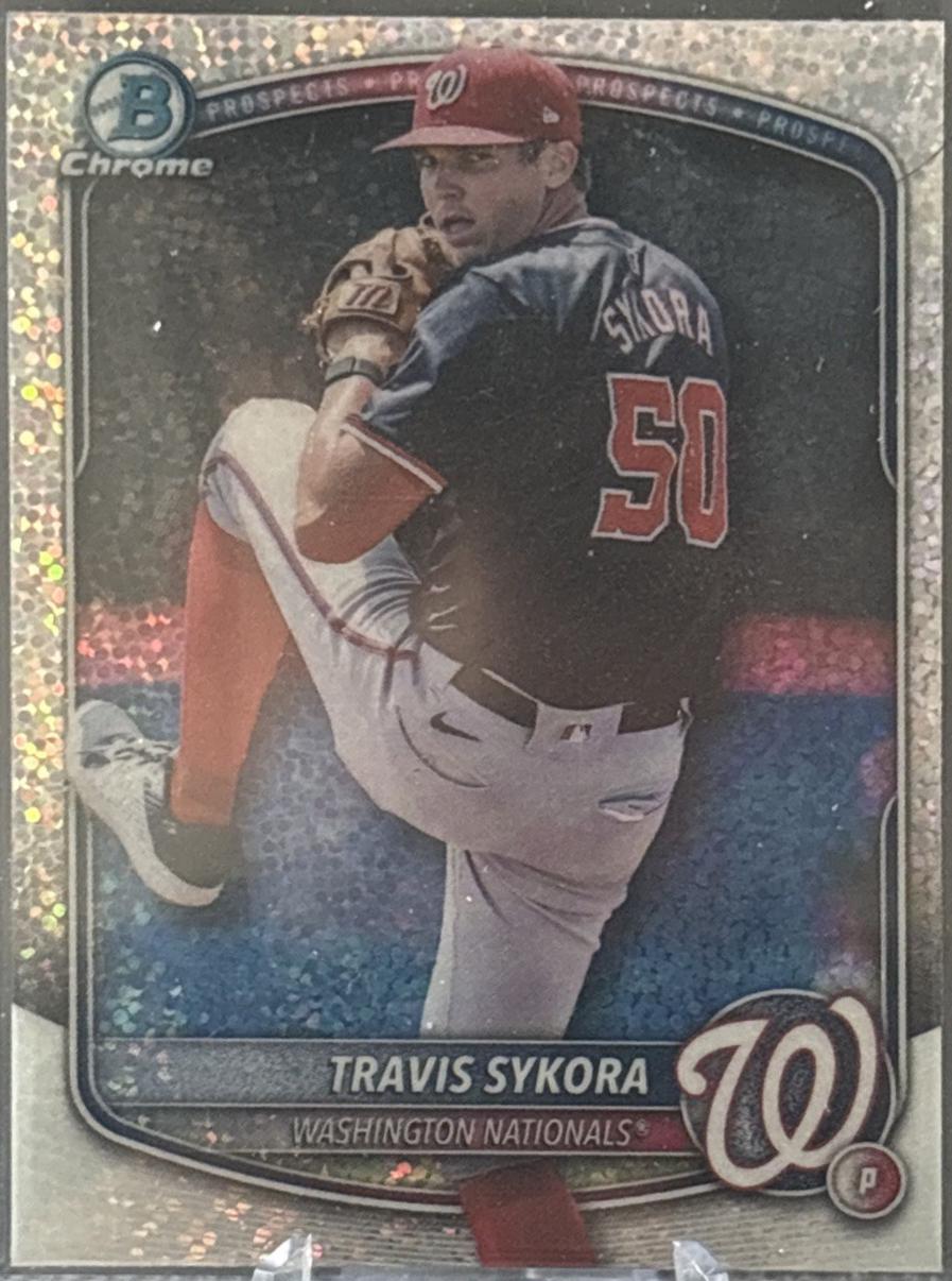 Travis Sykora [Sparkle Refractor] #BDC-137