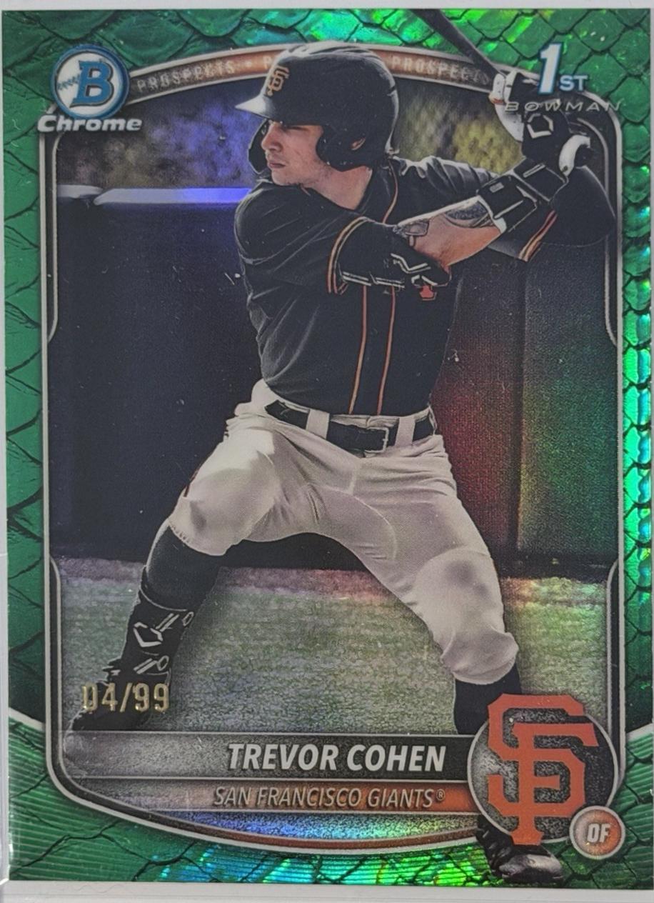 Trevor Cohen [Green Reptilian Refractor] #BDC-46