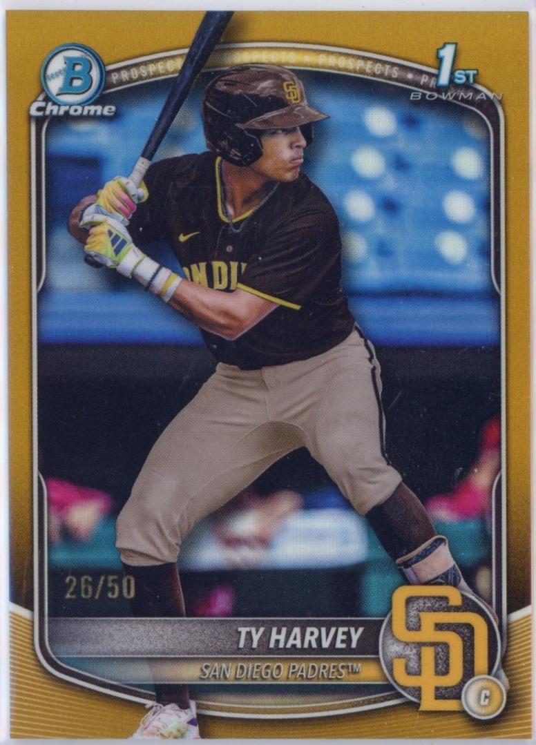 Ty Harvey [Gold Refractor] #BDC-58
