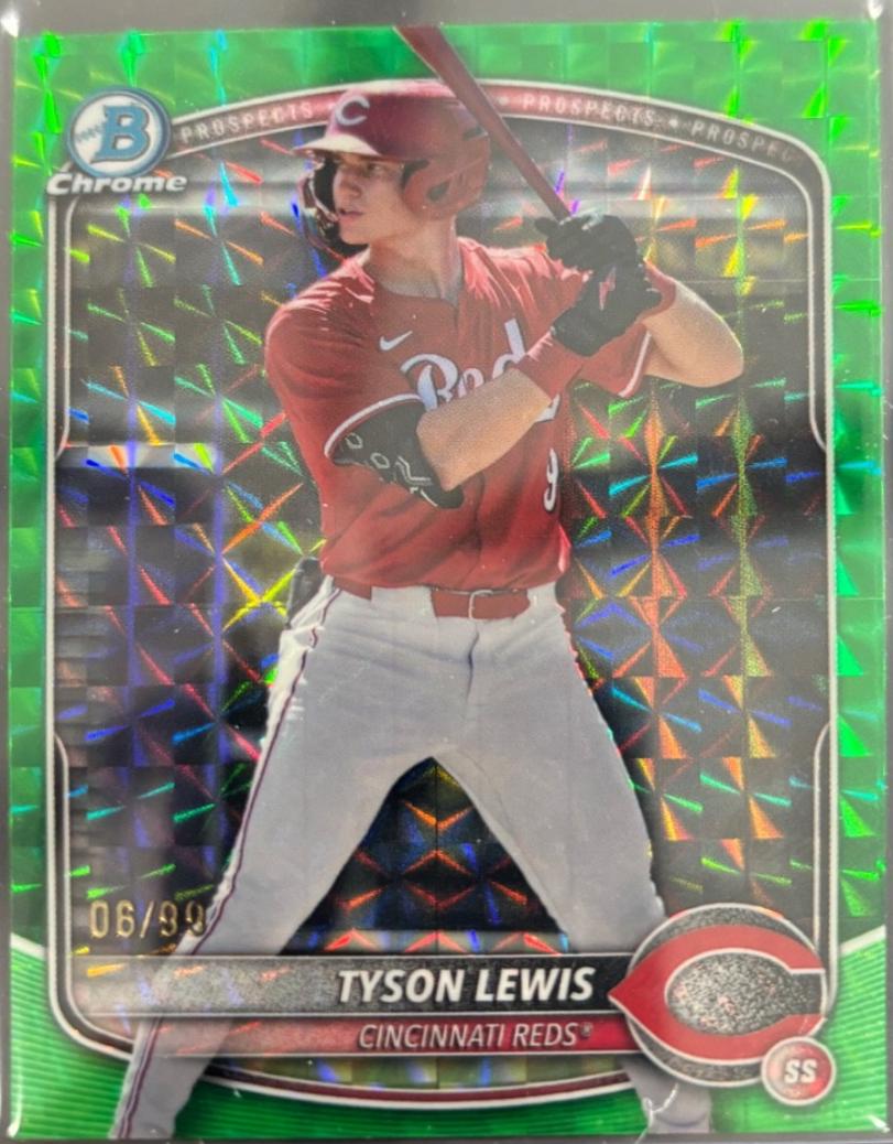 Tyson Lewis [Green Geometric] #BDC-32